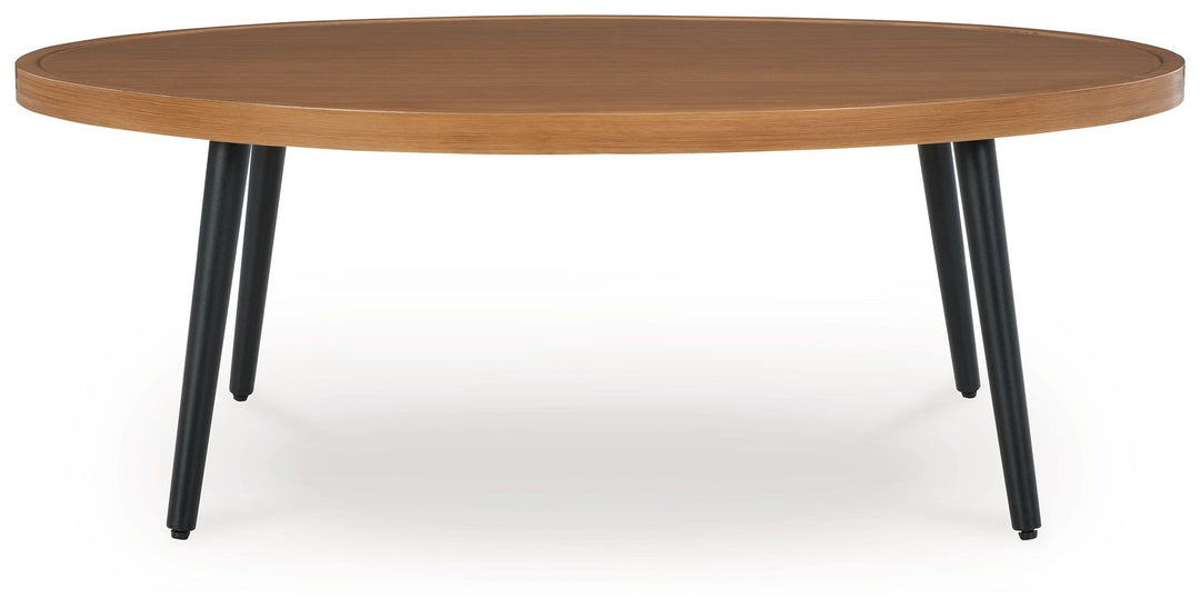 Horizon Hall - Cocktail Table - Two-tone Brown