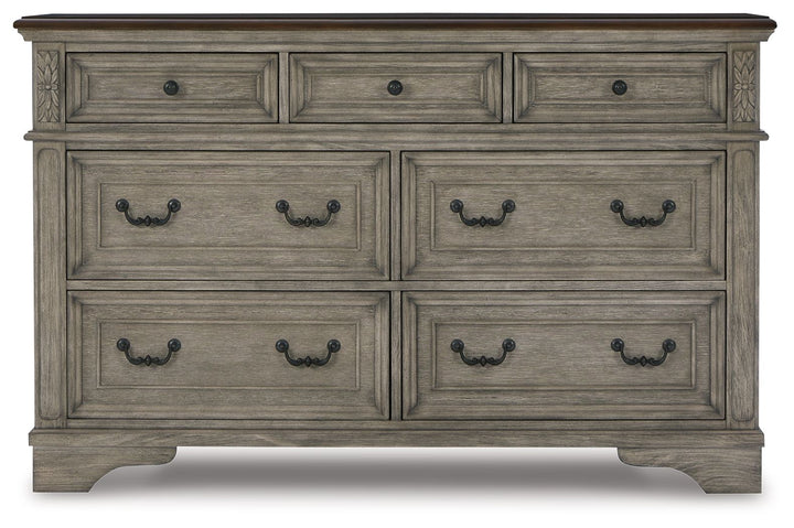 Lodenbay - Dresser - Antique Gray