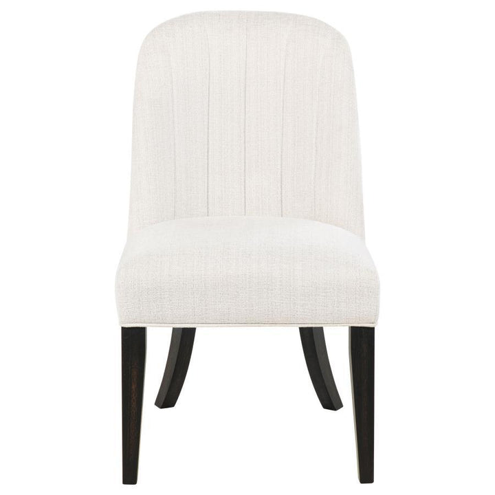 Leandro - Upholstered Dining Side Chair (Set of 2) - Cream