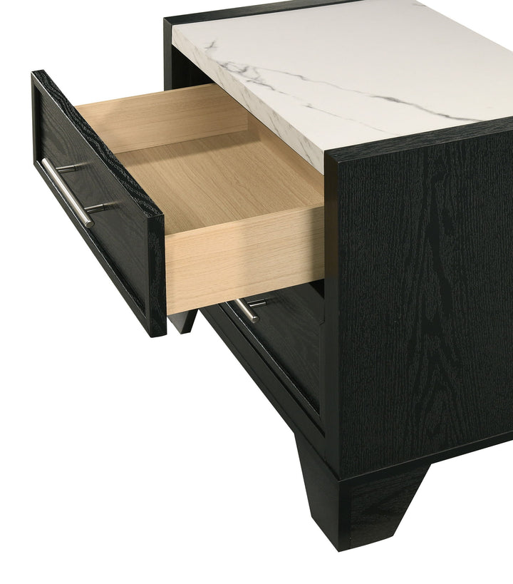 Lamar - Nightstand - Black