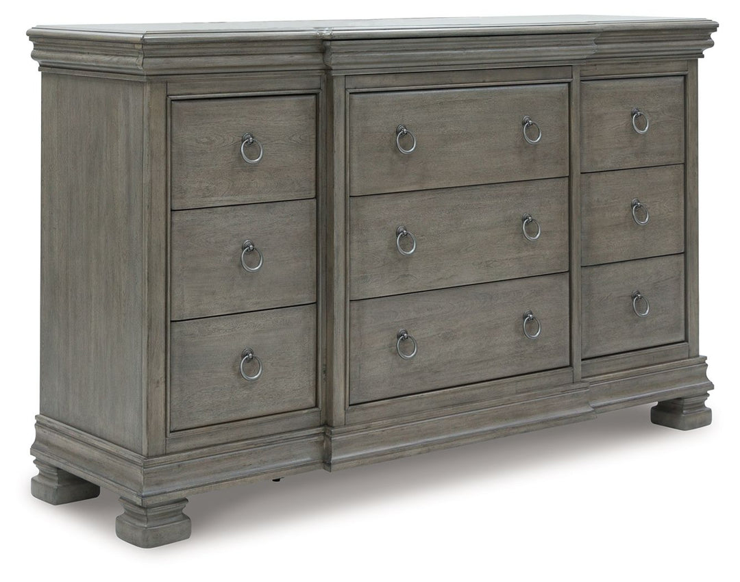 Lexorne - Dresser - Gray