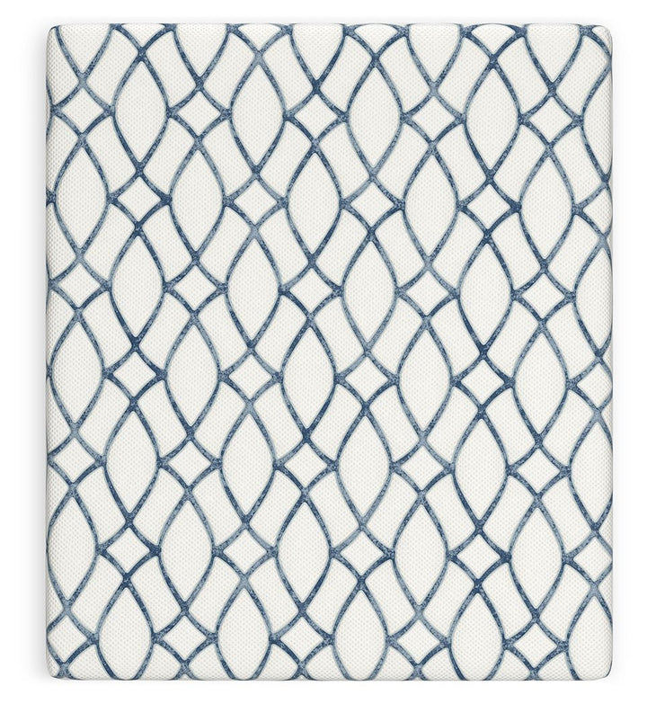 12 Inch Chime Elite 2.0 - California King Mattress - White / Blue