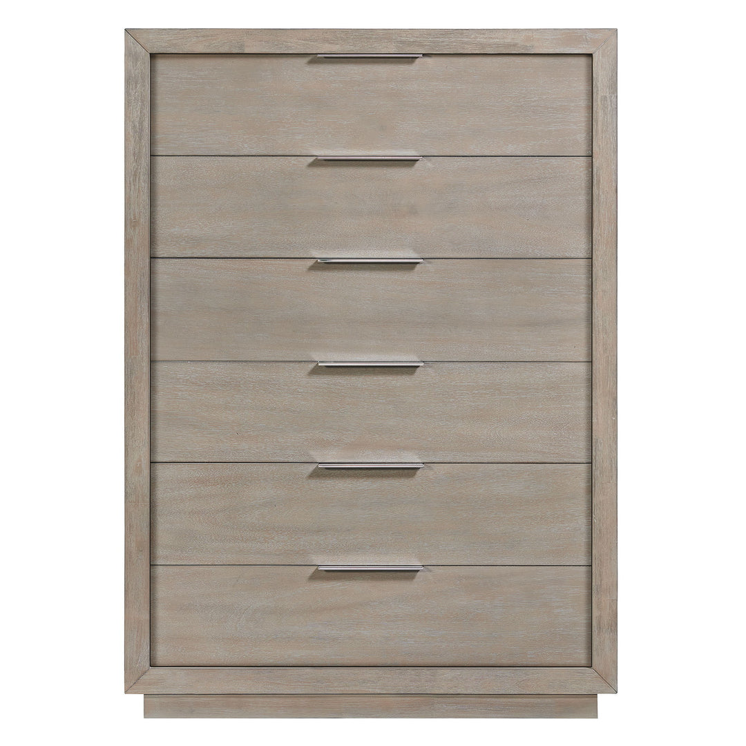 Arcadia - 6-Drawer Chest - Gray