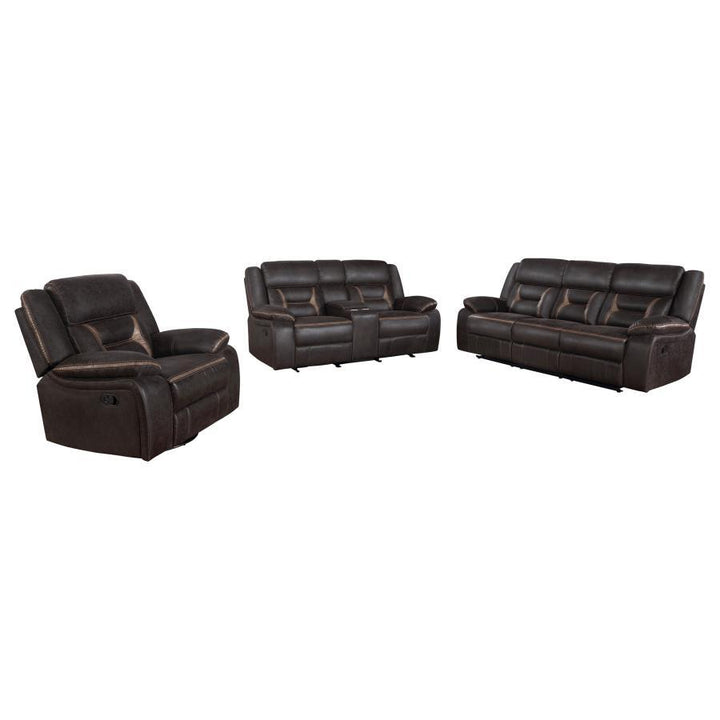 Greer - Upholstered Reclining Sofa Set