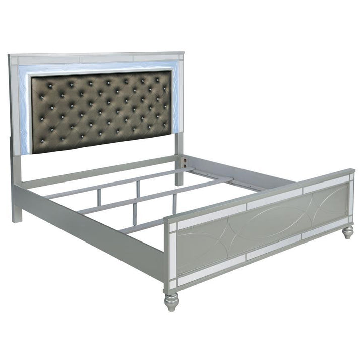 Gunnison - Wood LED Panel Bed
