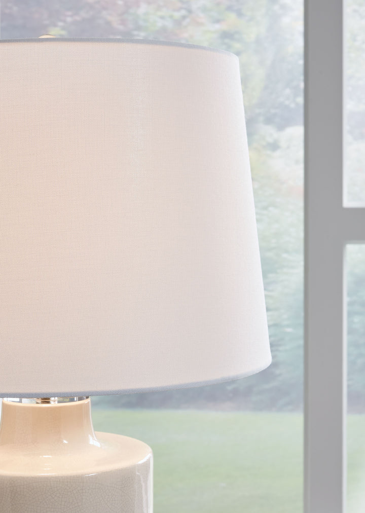 Cylener - Ceramic Table Lamp - Off White