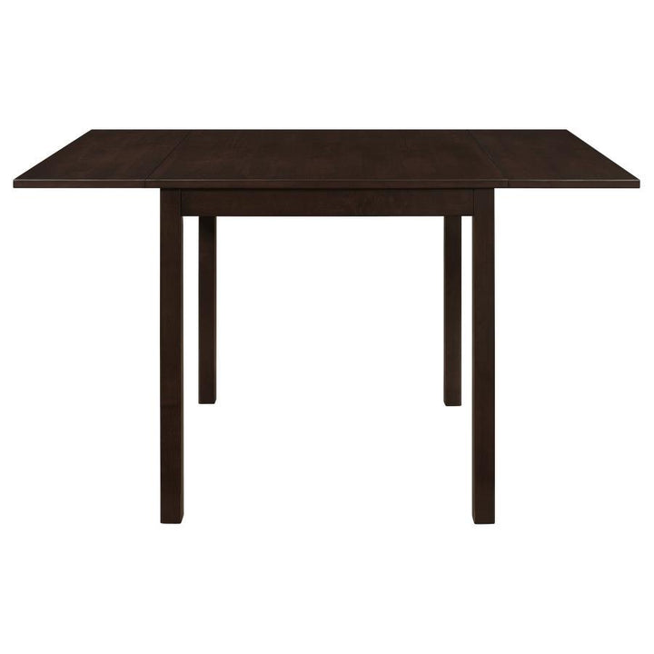 Kelso - 3 Piece Drop Leaf Dining Table Set - Cappuccino