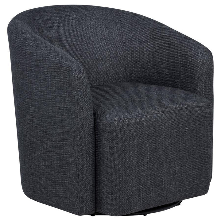 Mossbrook - Fabric Upholstered Swivel Accent Chair