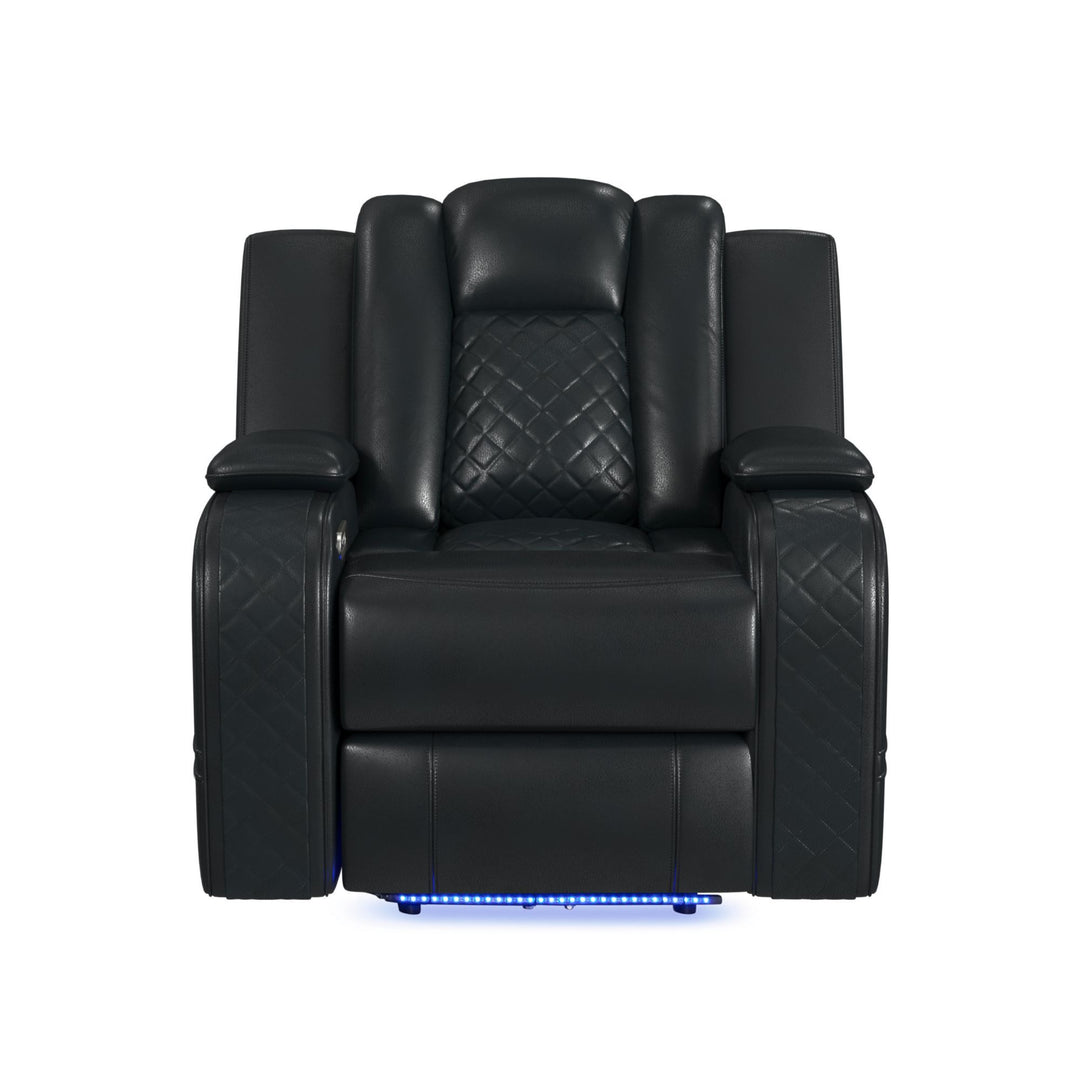 Carlo - Power Motion Recliner With Power Headrest, LED