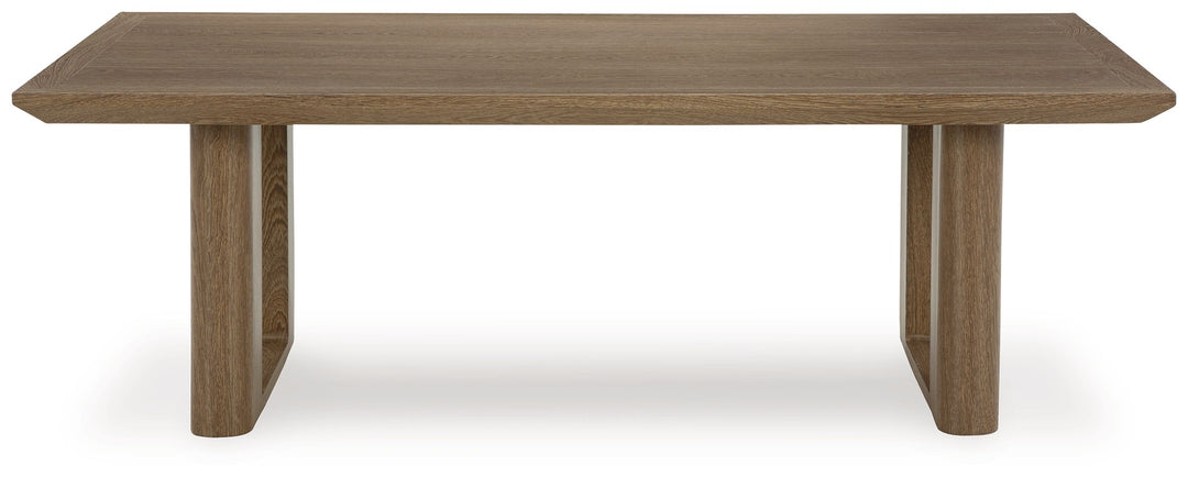 Serene Bay - Rectangular Cocktail Table - Dark Brown
