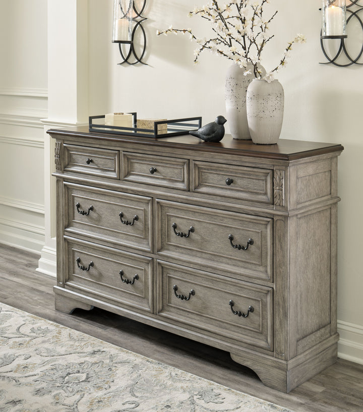 Lodenbay - Dresser - Antique Gray