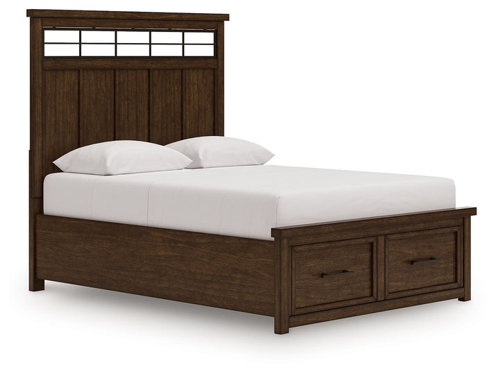 Taffenbrook - Panel Storage Bed