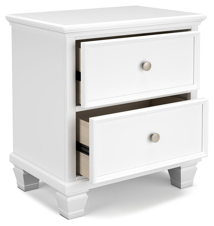 Fortman - Two Drawer Night Stand - White