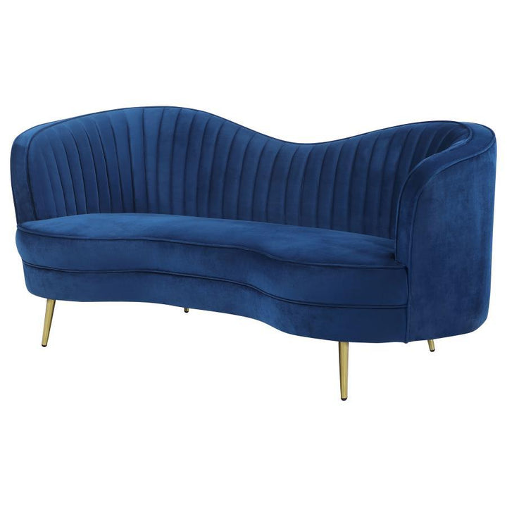 Sophia - Upholstered Channel Tufted Loveseat