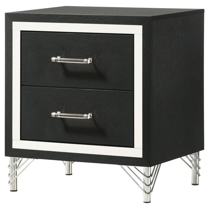 Lucia - 2-Drawer Nightstand - White