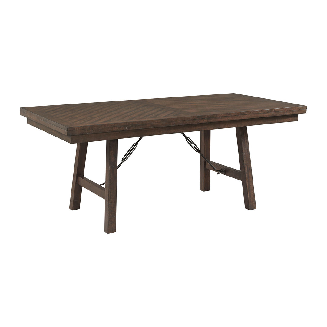 Jax - 6 Piece Dining Set (72" Table, Four Chairs And Bench) - Cherry