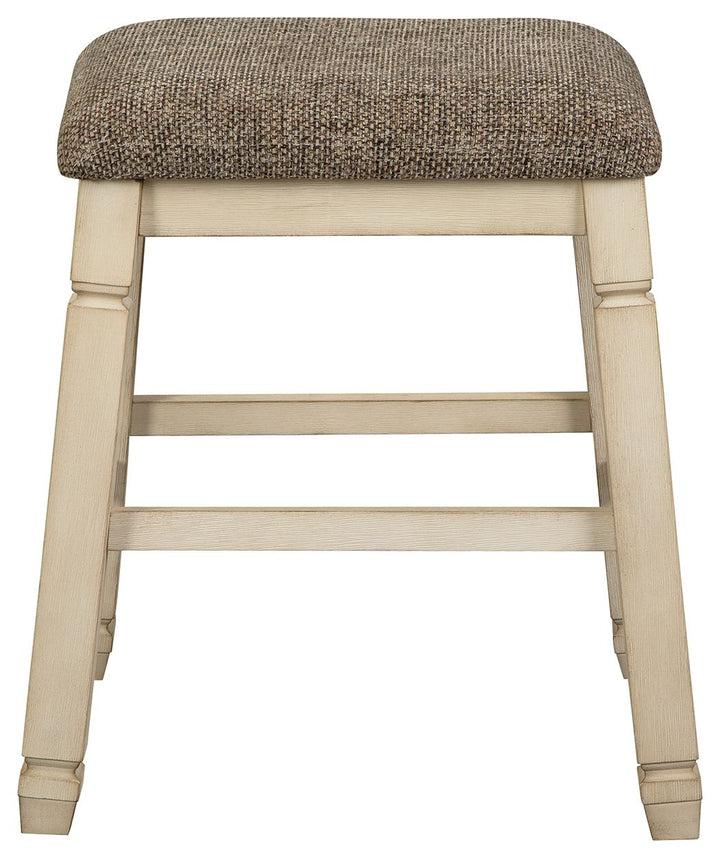 Bolanburg - Upholstered Stool (Set of 2) - Beige