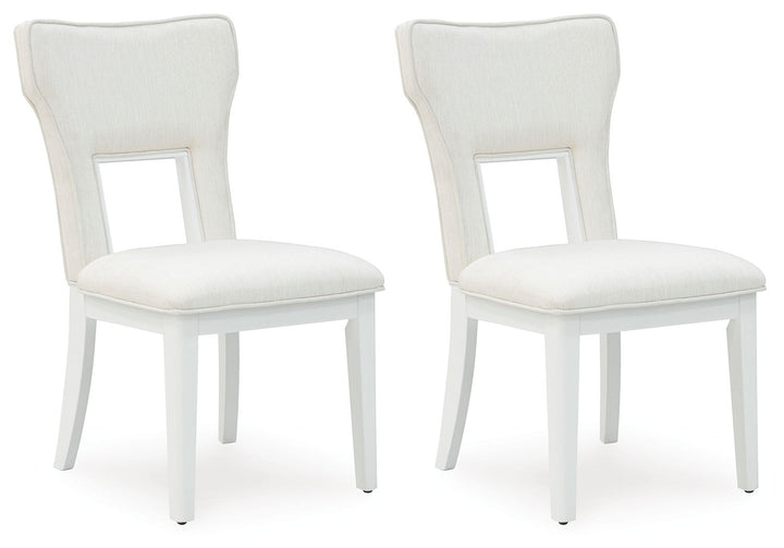 Chalanna - Dining Upholstered Side Chair (Set of 2) - White