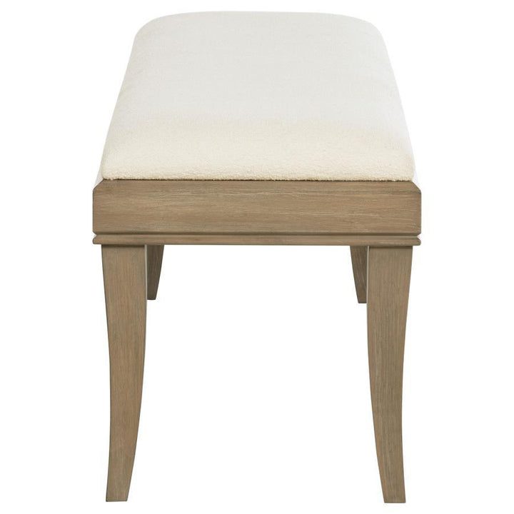 Revello - Upholstered Bench - Washed Mango