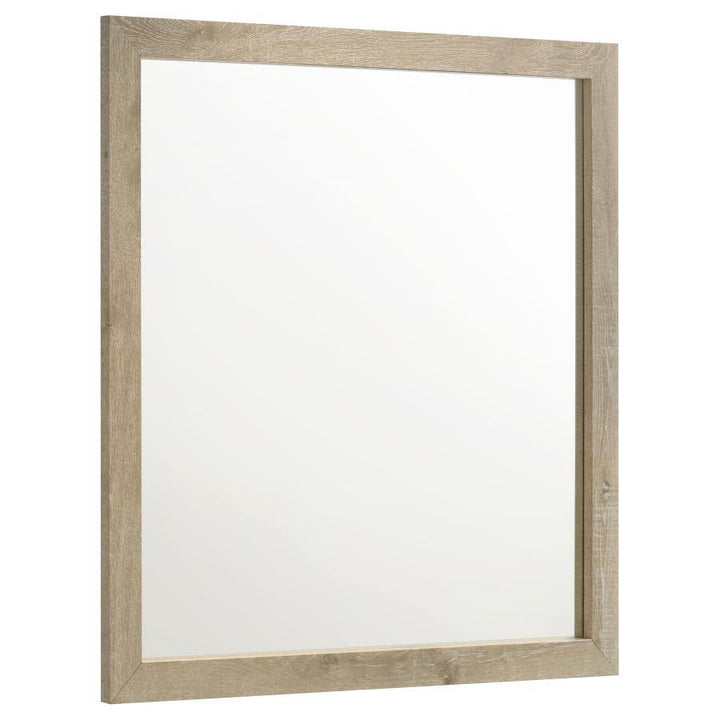 Oakglen - Dresser Mirror - Weathered Oak