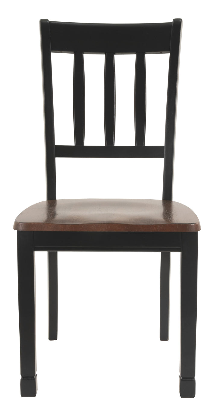 Owingsville - Dining Room Side Chair (Set of 2) - Black / Brown