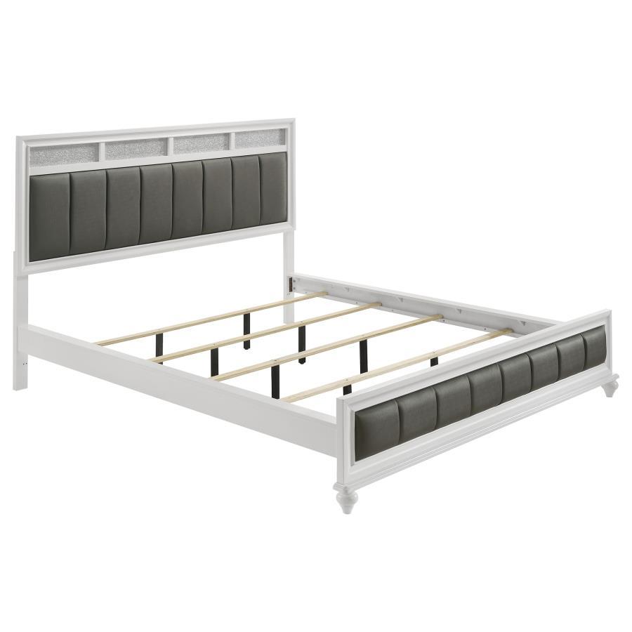 Barzini - Upholstered Panel Bed
