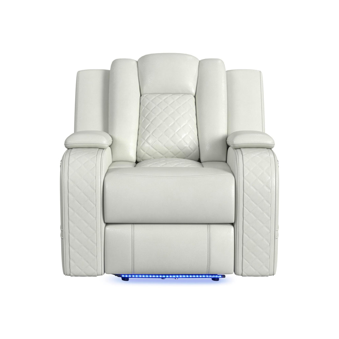 Carlo - Power Motion Recliner With Power Headrest, LED