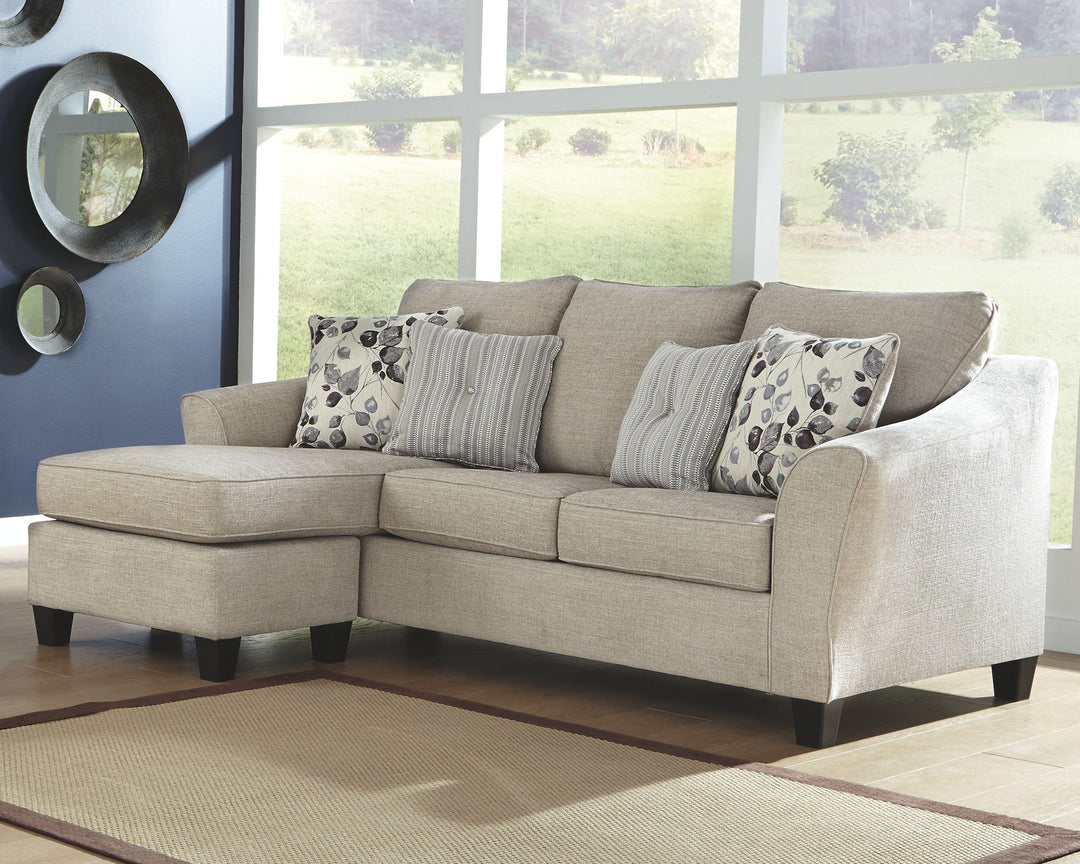 Abney - Sofa Chaise - Driftwood