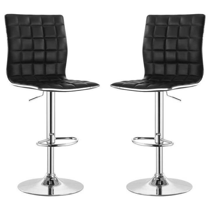 Ashbury - Upholstered Adjustable Bar Stool (Set of 2)