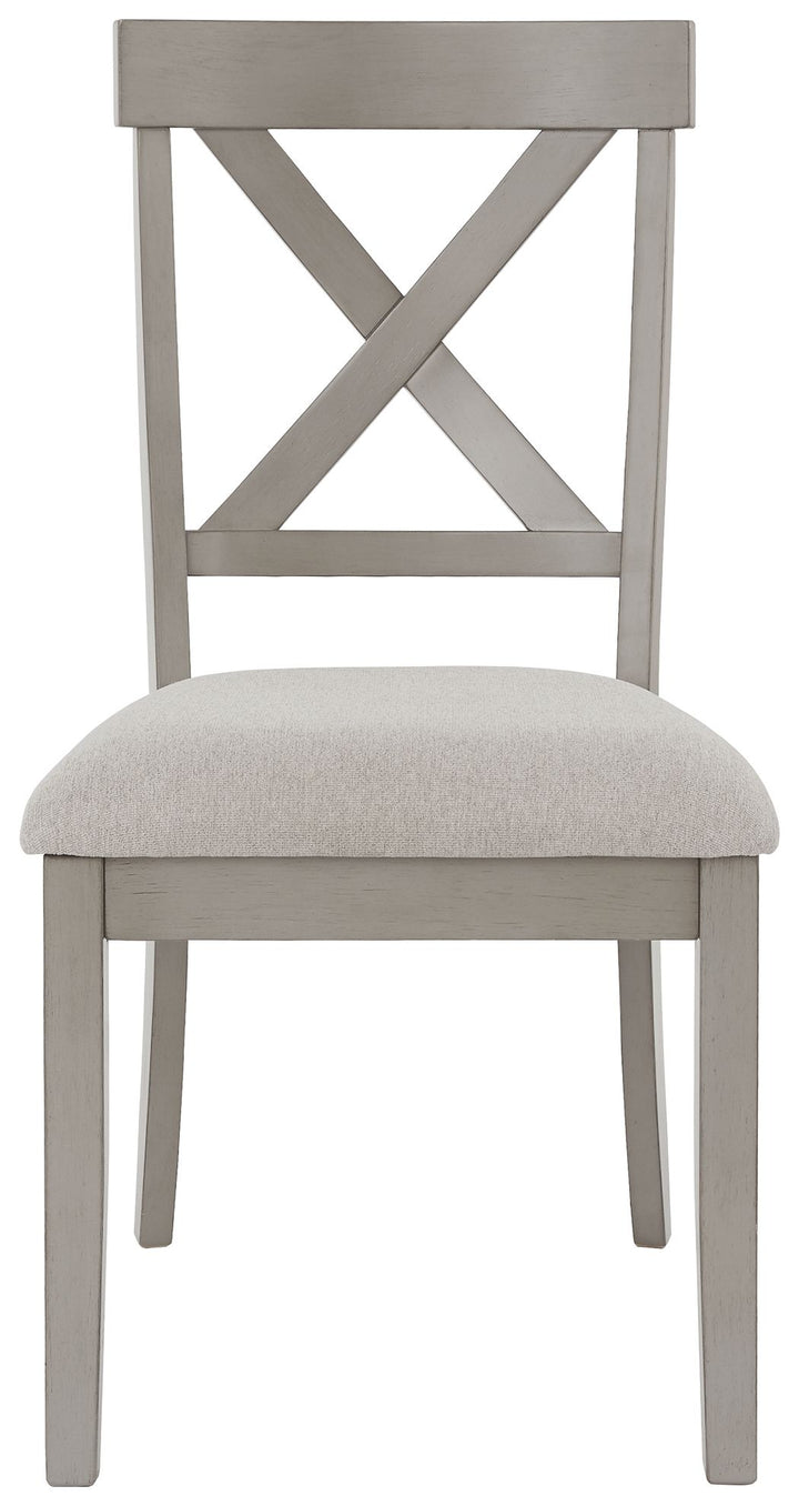 Parellen - Dining UPH Side Chair (Set of 2) - Gray