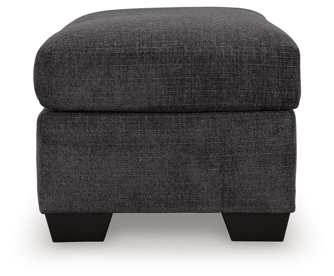 Loreo - Ottoman - Ebony