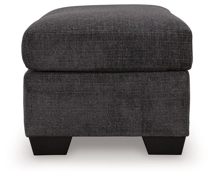 Loreo - Ottoman - Ebony