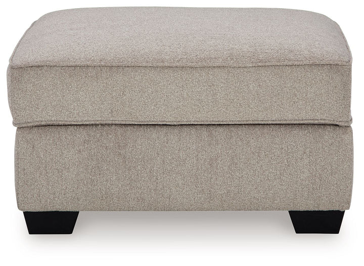Claireah - Ottoman With Storage - Umber