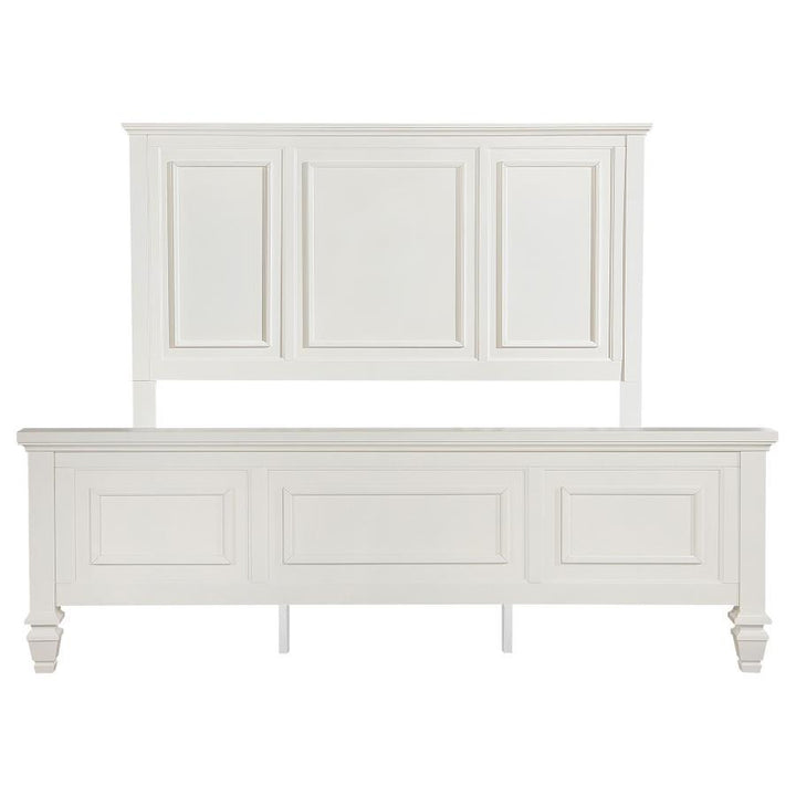 Sandy Beach - 63" Panel Bed with High Headboard