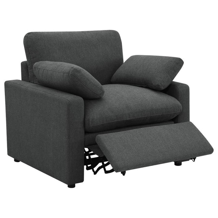 Collins - Upholstered Power Recliner Chair