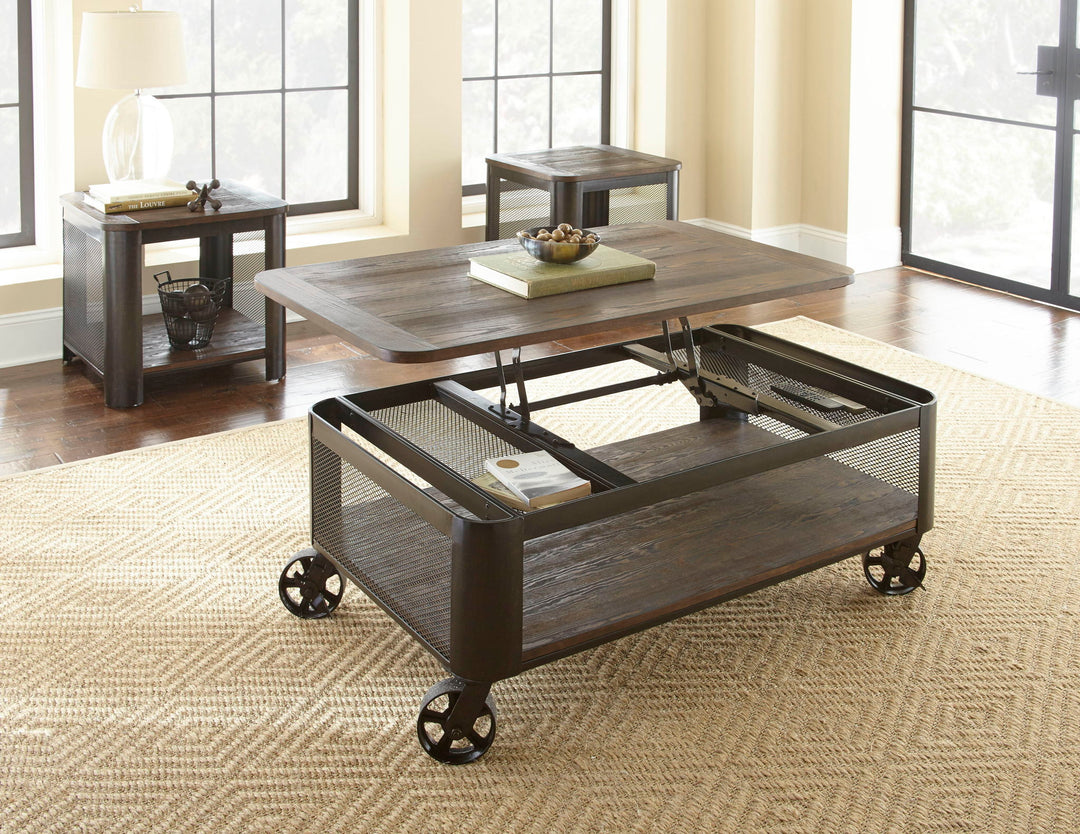 Barrow - End Table - Brown