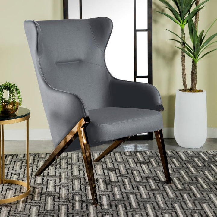 Walker - Upholstered High Wingback Accent Chair