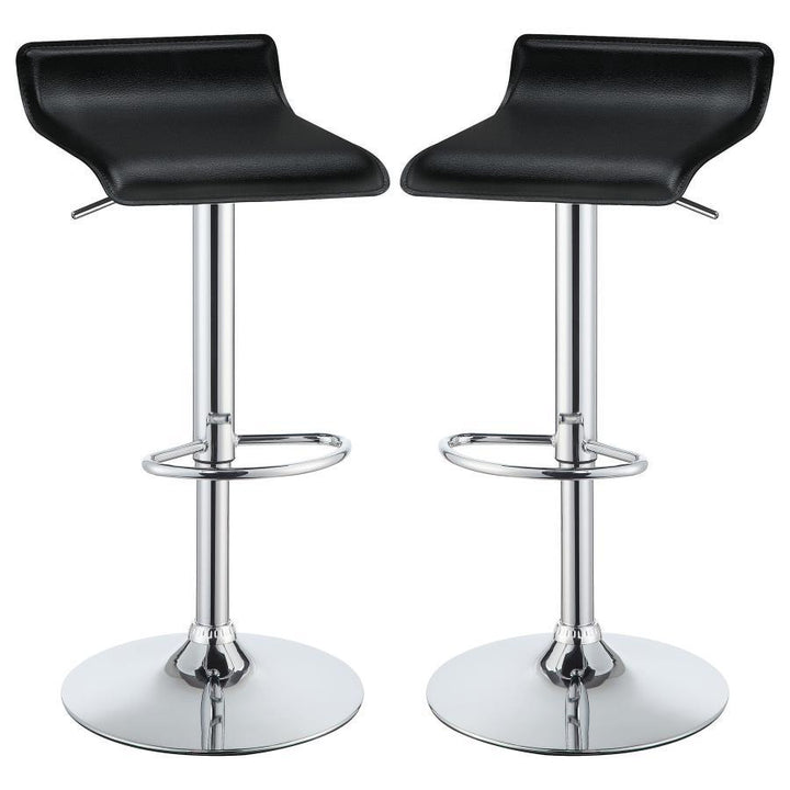 Bidwell - Upholstered Adjustable Bar Stool (Set of 2)