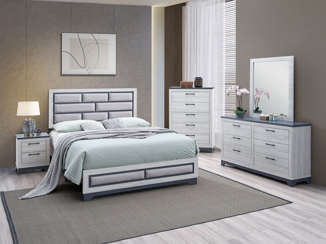 Albany - Mirror - Light Gray