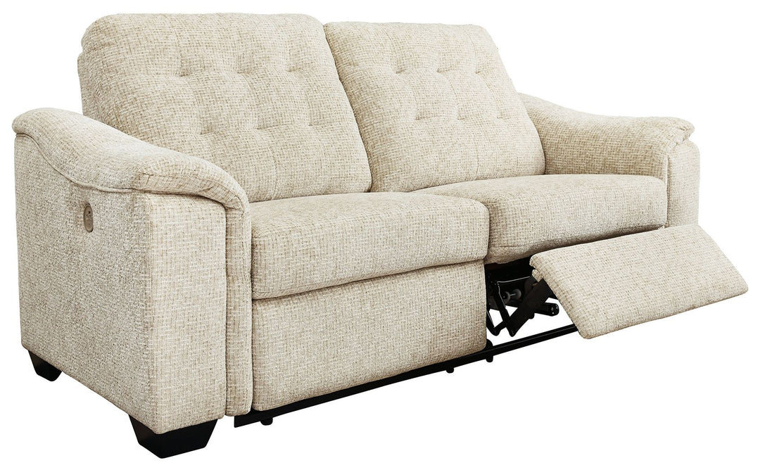 Beaconfield - 2 Seat Reclining Power Sofa - Sandstone