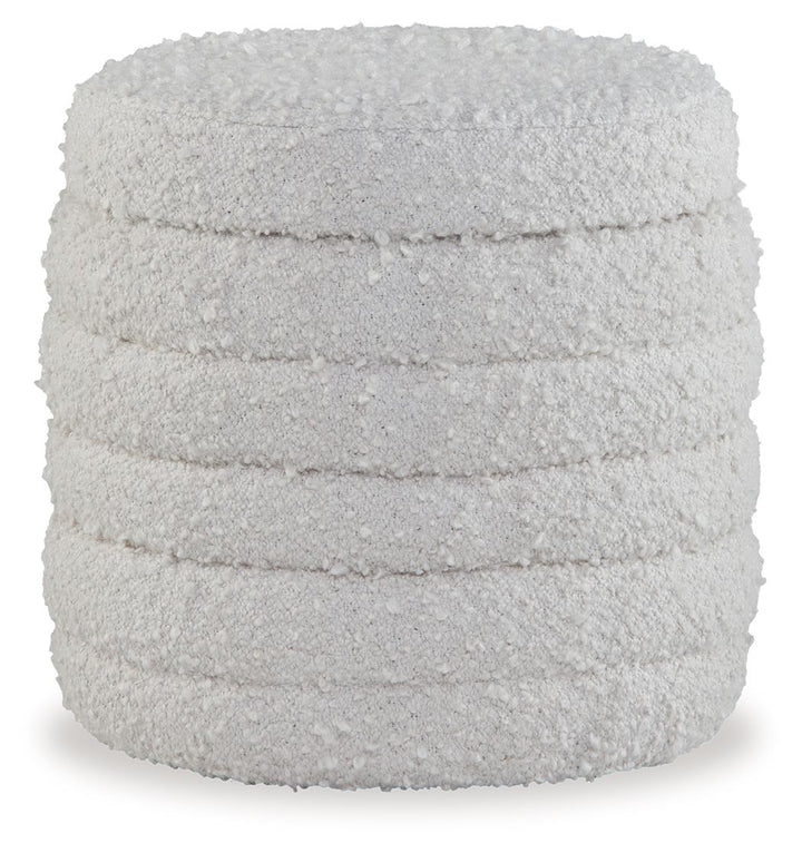 Duntler - Storage Ottoman - Ivory