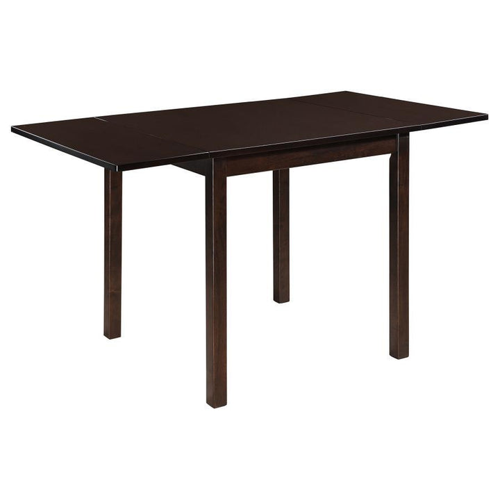 Kelso - 3 Piece Drop Leaf Dining Table Set - Cappuccino