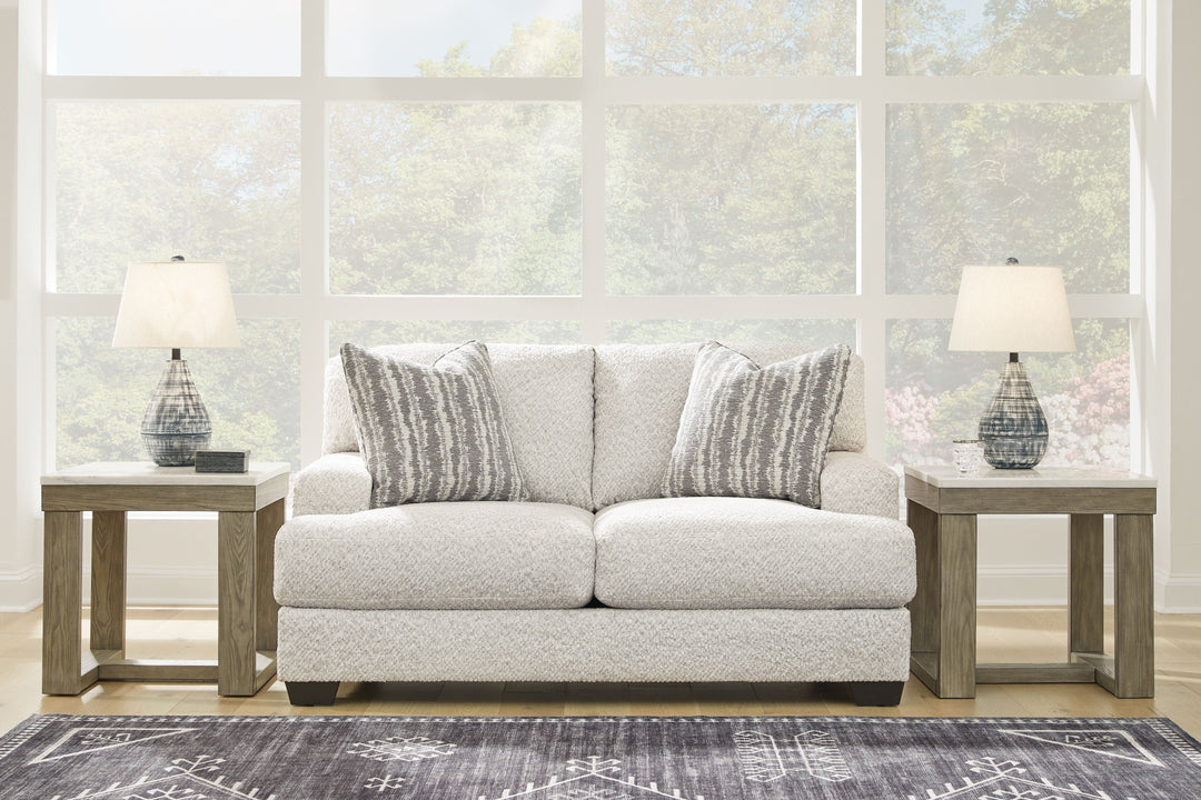 Brebryan - Loveseat - Flannel