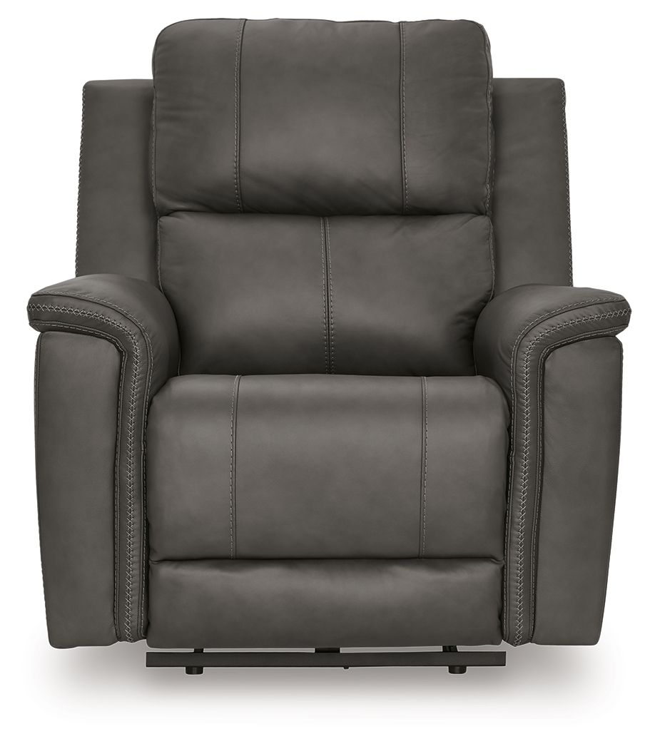 Bleckley - Power Recliner With Adjustable Headrest