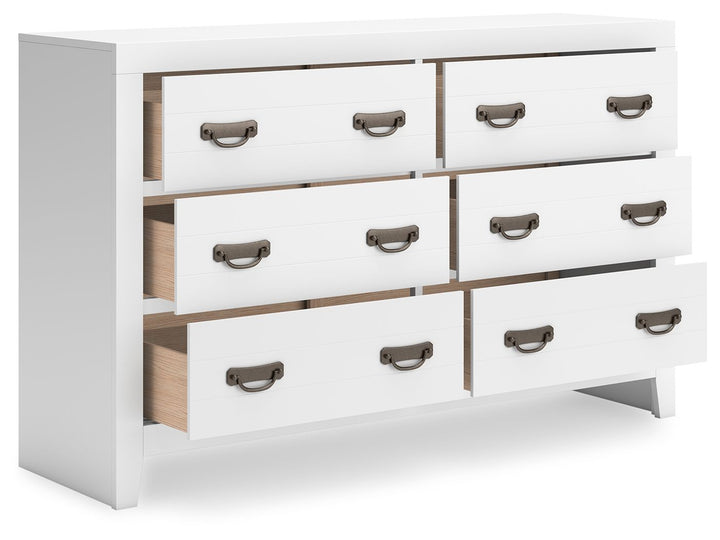 Binterglen - Dresser - White