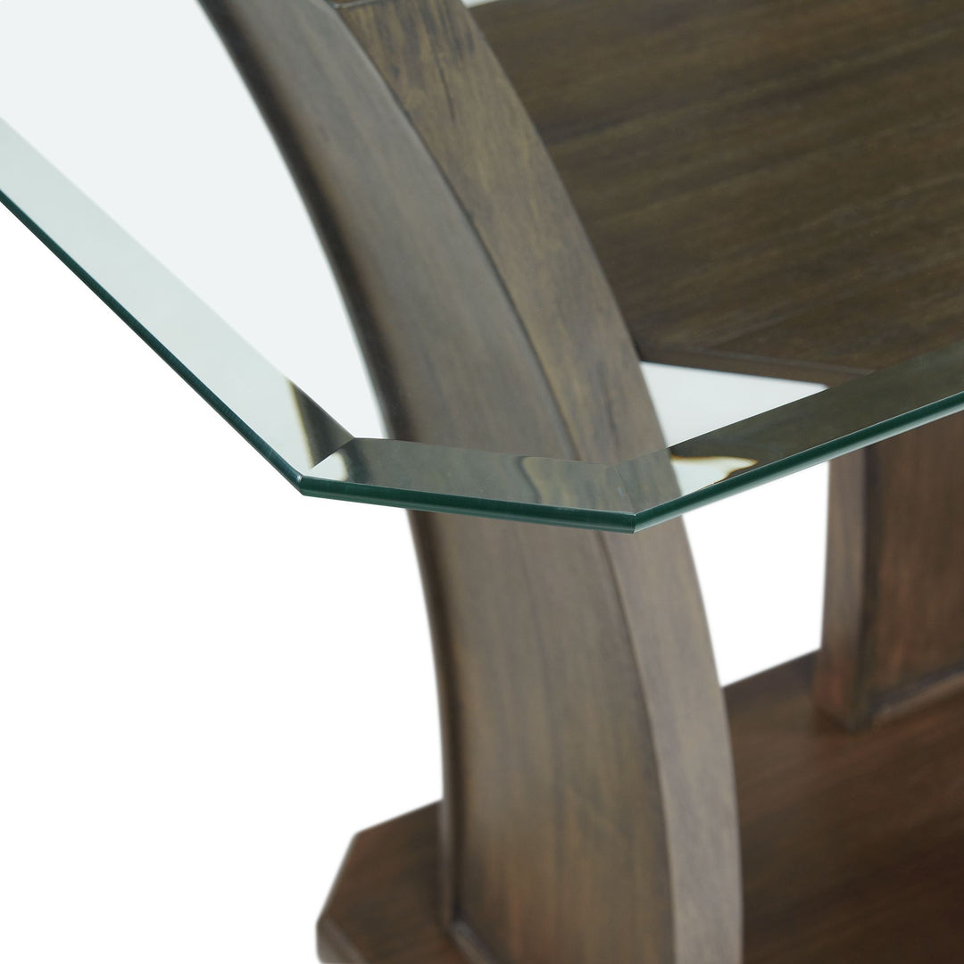 Dapper - Rectangular Counter Dining 5 Piece Set (Table And Four Chairs) - Walnut