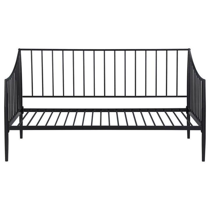 Newbury - Metal Twin Daybed Bed Frame - Matte Black