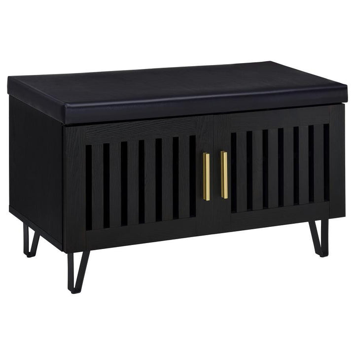 Brixton - 2-Door Padded Entryway Shoe Storage Bench