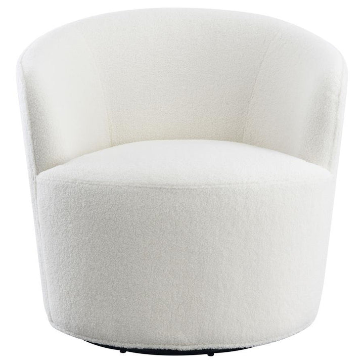 Joyce - Upholstered Barrel Back Swivel Chair