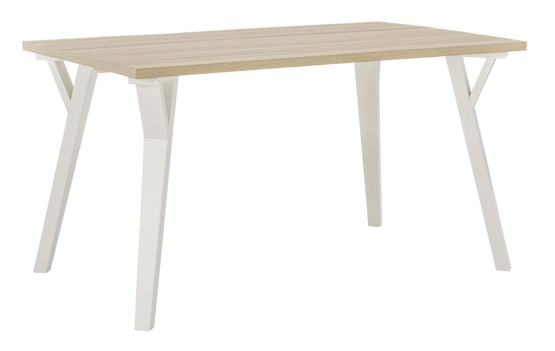 Grannen - Rectangular Dining Room Table - White